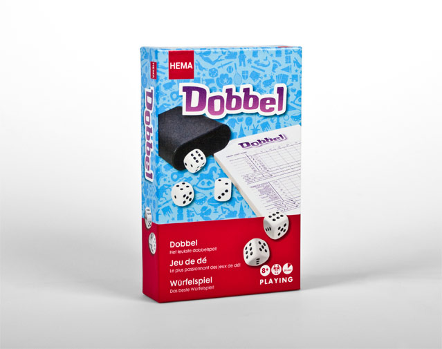 Hema spel verpakking dobbel