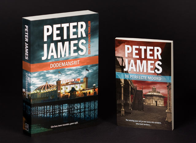 combinatie van 2 omslagen peter james